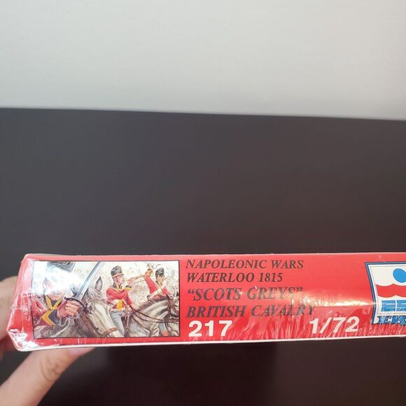 Esci Ertl 1/72 "Scots Greys" British Cavalry Waterloo 1815 Napoleonic Wars #217 - Picture 3 of 9